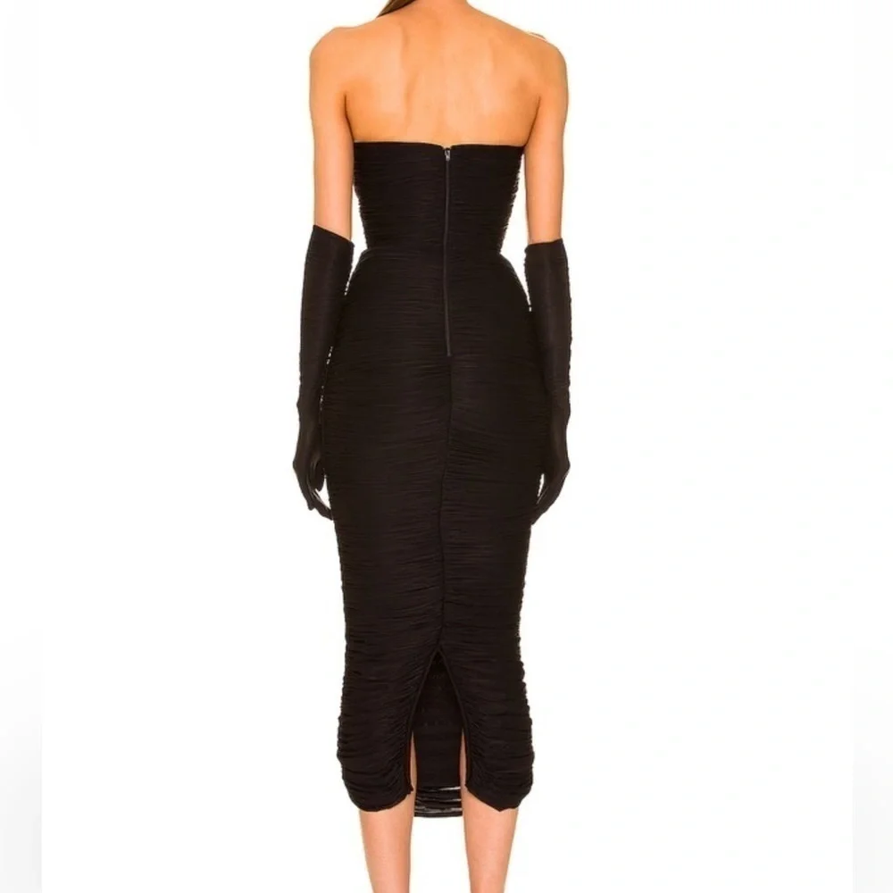 Alex Perry Parton Dress with Gloves - Picture 4 of 5